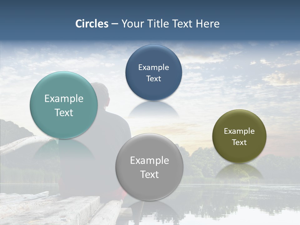 Camping Summer Leisure PowerPoint Template