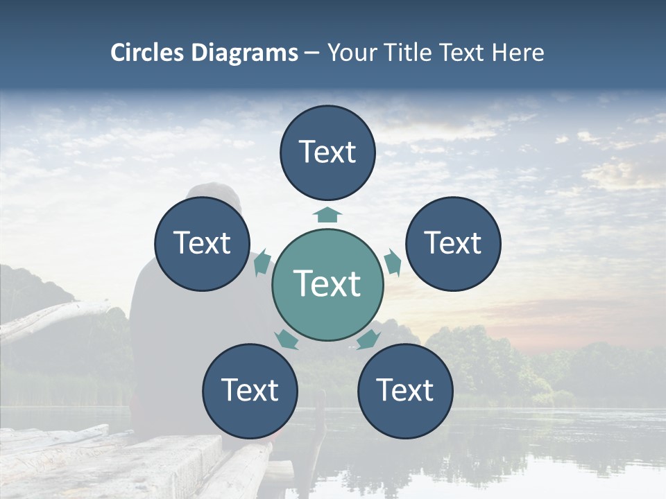 Camping Summer Leisure PowerPoint Template