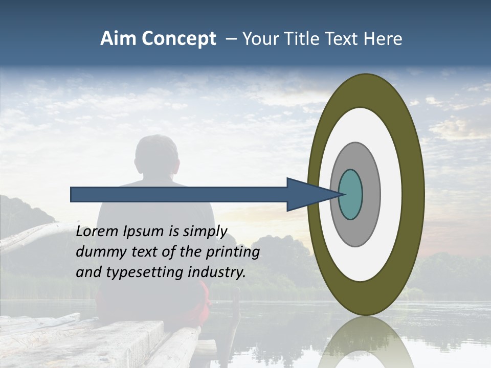 Camping Summer Leisure PowerPoint Template