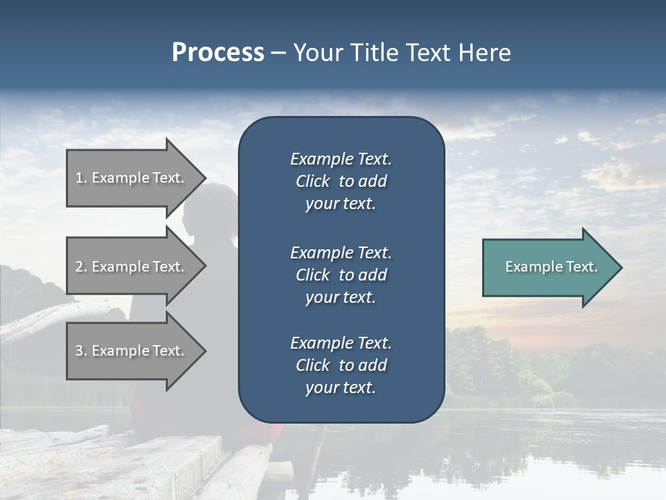 Camping Summer Leisure PowerPoint Template