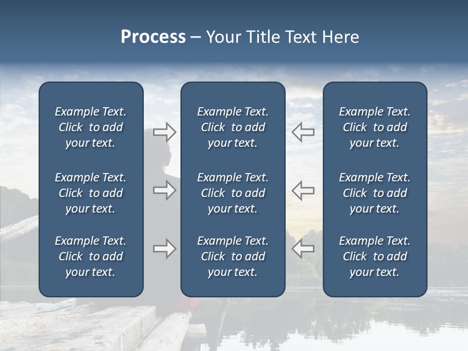 Camping Summer Leisure PowerPoint Template