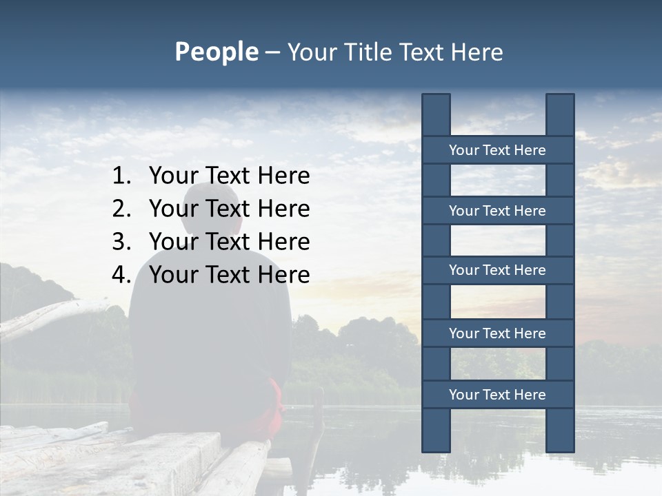 Camping Summer Leisure PowerPoint Template