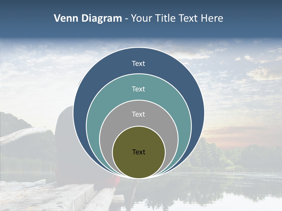 Camping Summer Leisure PowerPoint Template
