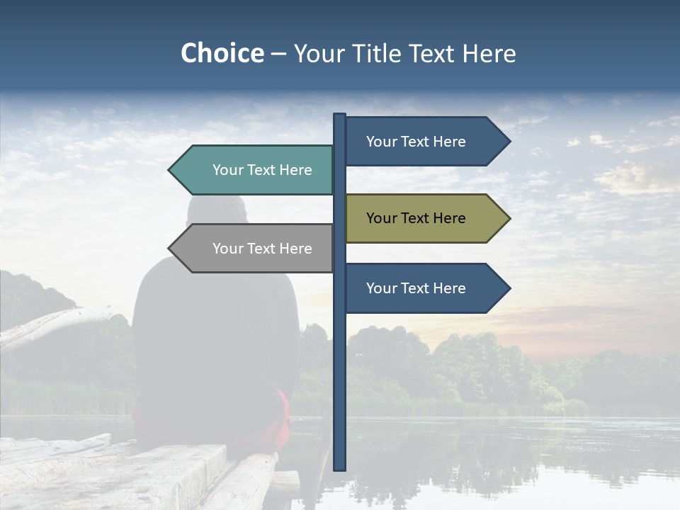 Camping Summer Leisure PowerPoint Template