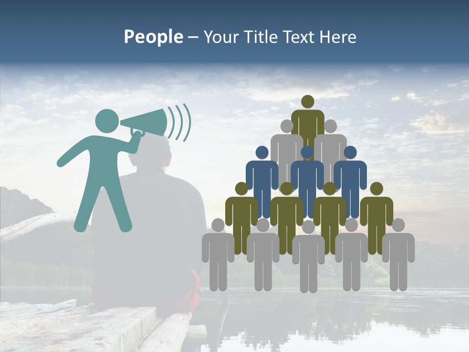 Camping Summer Leisure PowerPoint Template