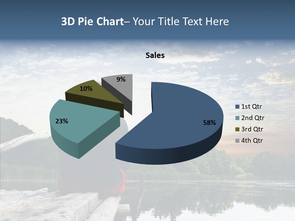 Camping Summer Leisure PowerPoint Template