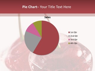 Cherry Berry Dessert PowerPoint Template