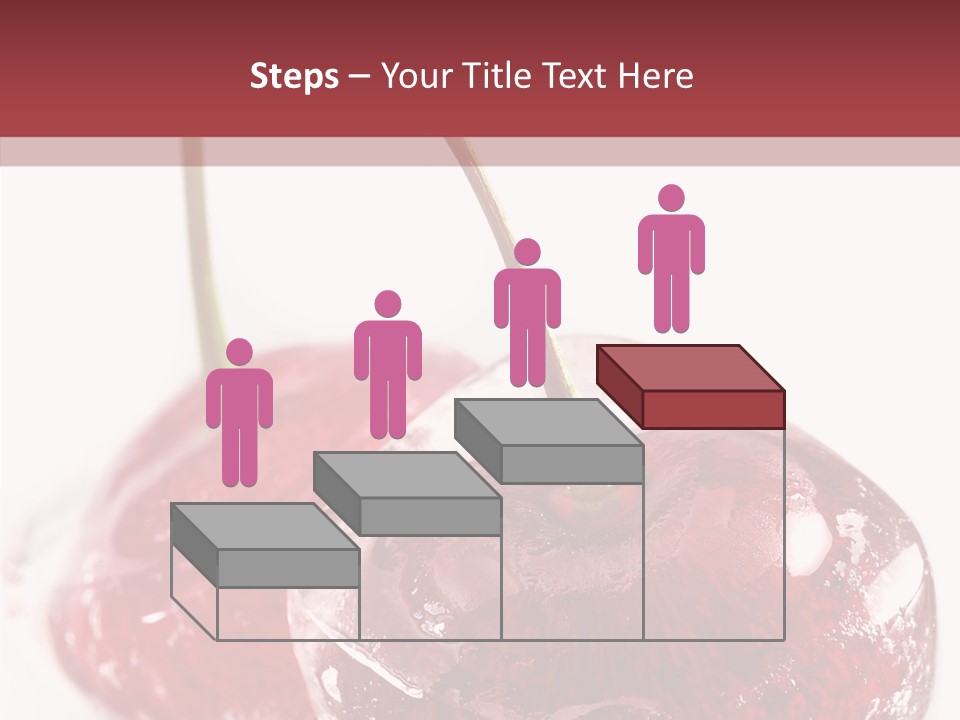 Cherry Berry Dessert PowerPoint Template