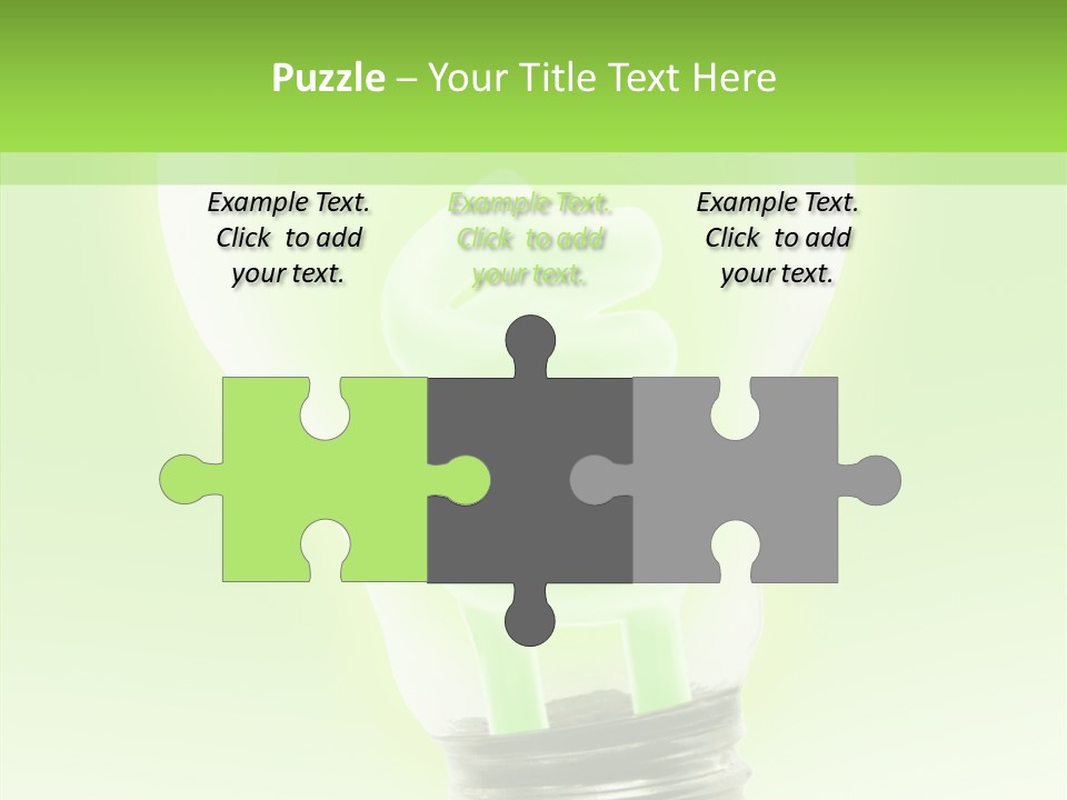 Energy Conservation Save PowerPoint Template