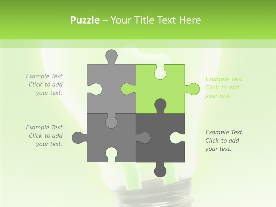 Energy Conservation Save PowerPoint Template