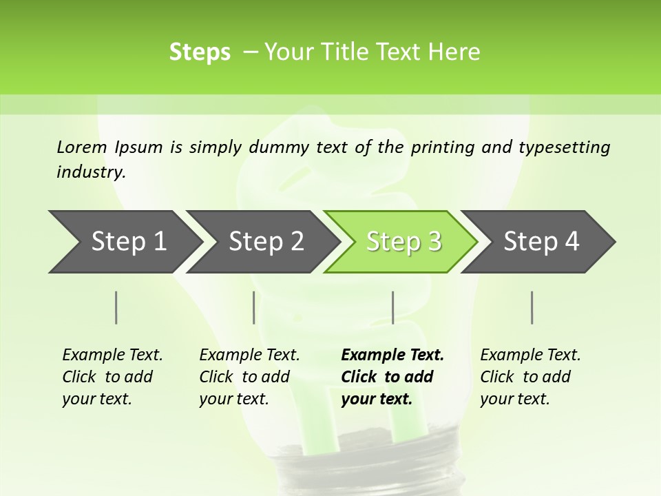 Energy Conservation Save PowerPoint Template