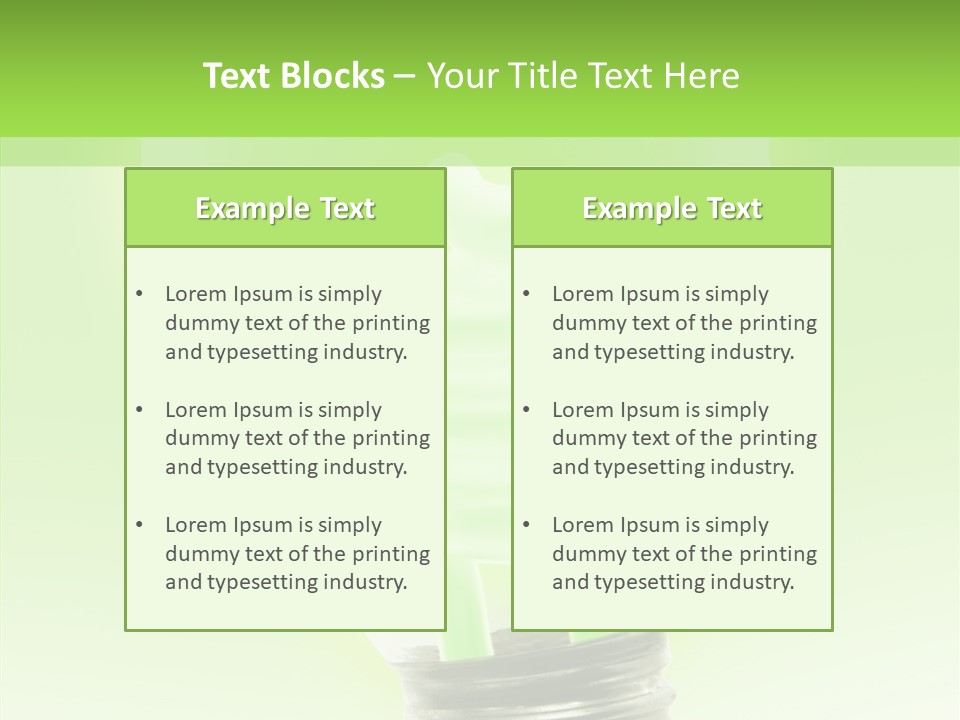 Energy Conservation Save PowerPoint Template