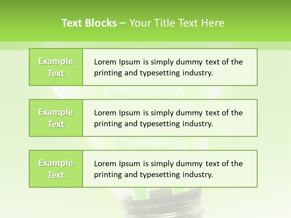 Energy Conservation Save PowerPoint Template