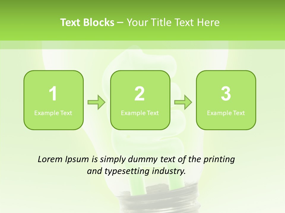 Energy Conservation Save PowerPoint Template
