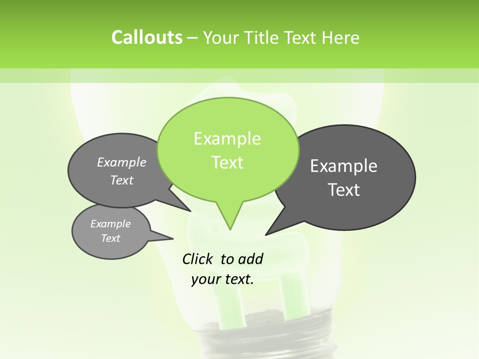 Energy Conservation Save PowerPoint Template