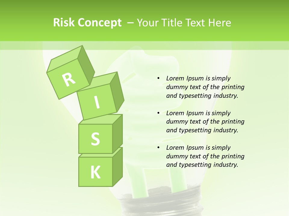 Energy Conservation Save PowerPoint Template