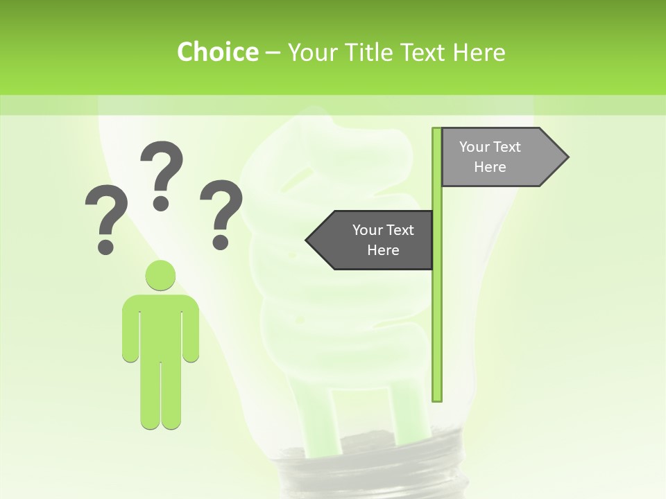 Energy Conservation Save PowerPoint Template