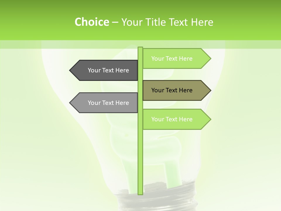 Energy Conservation Save PowerPoint Template