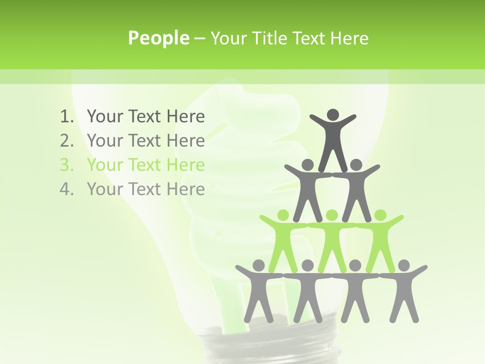 Energy Conservation Save PowerPoint Template