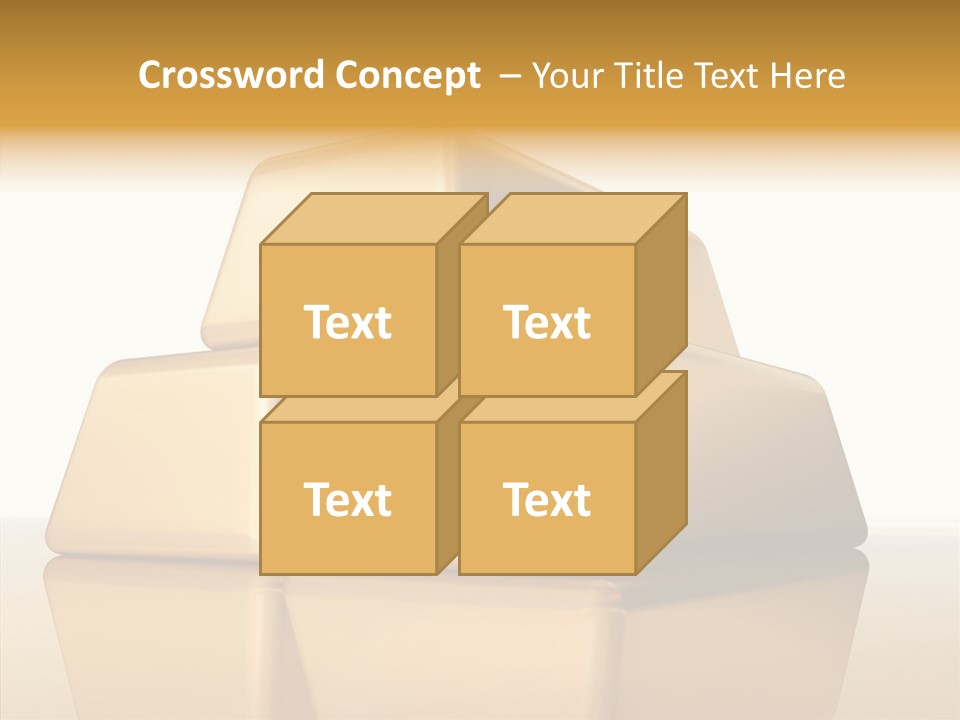 Graph Mirror Treasury PowerPoint Template