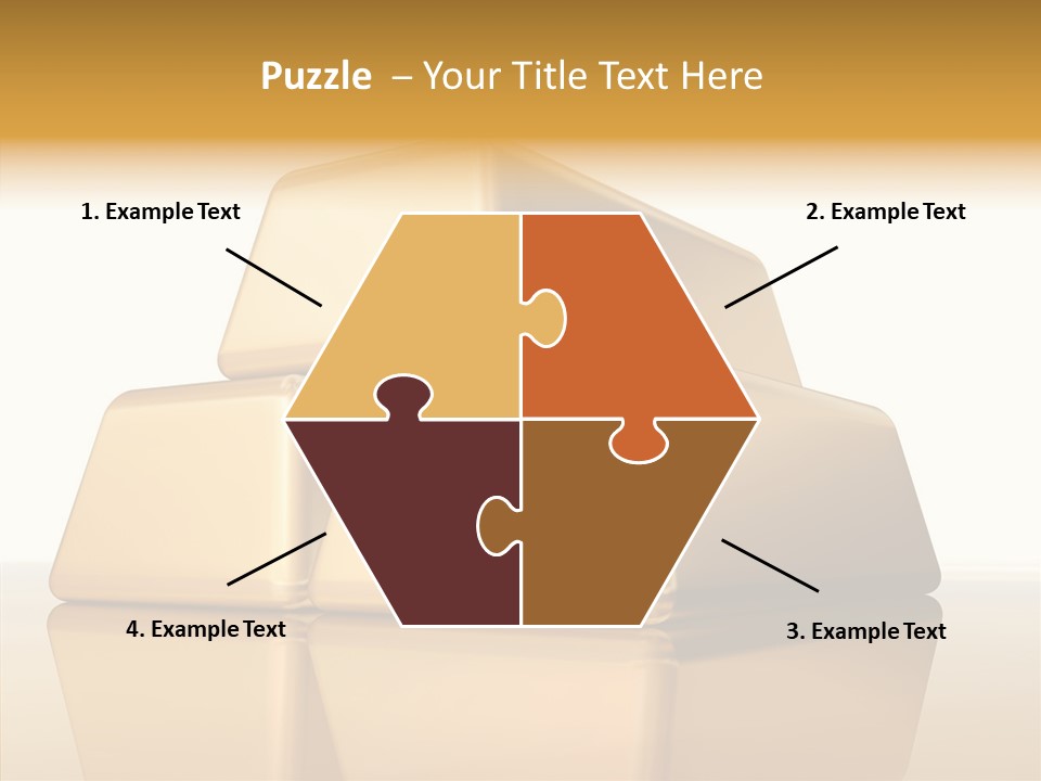 Graph Mirror Treasury PowerPoint Template