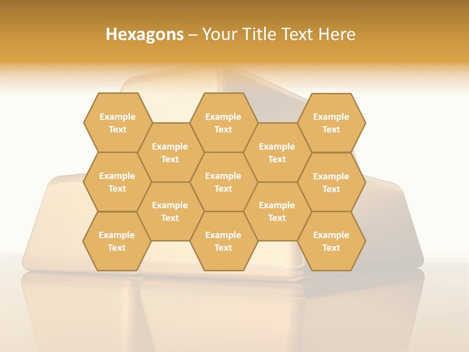 Graph Mirror Treasury PowerPoint Template