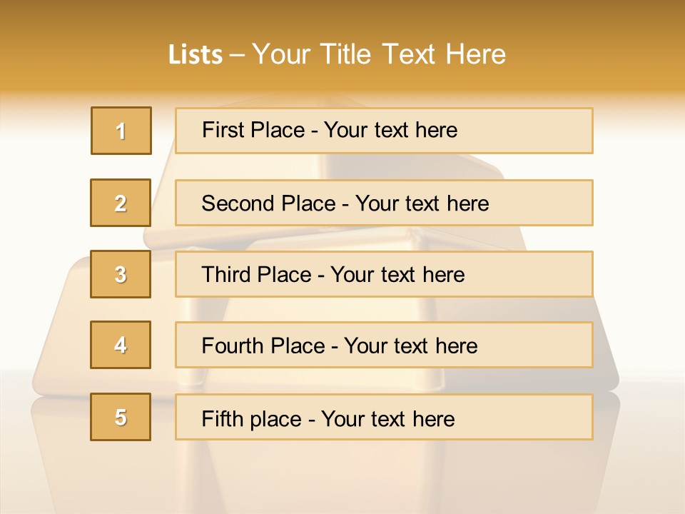 Graph Mirror Treasury PowerPoint Template