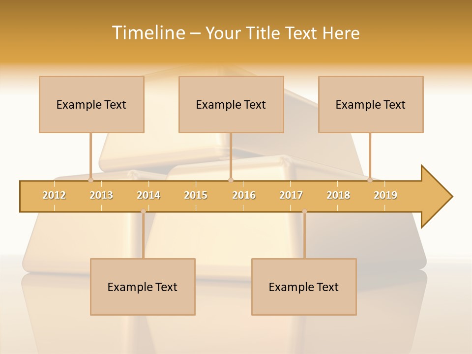 Graph Mirror Treasury PowerPoint Template
