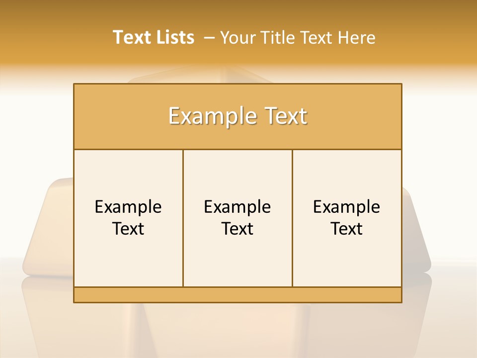 Graph Mirror Treasury PowerPoint Template