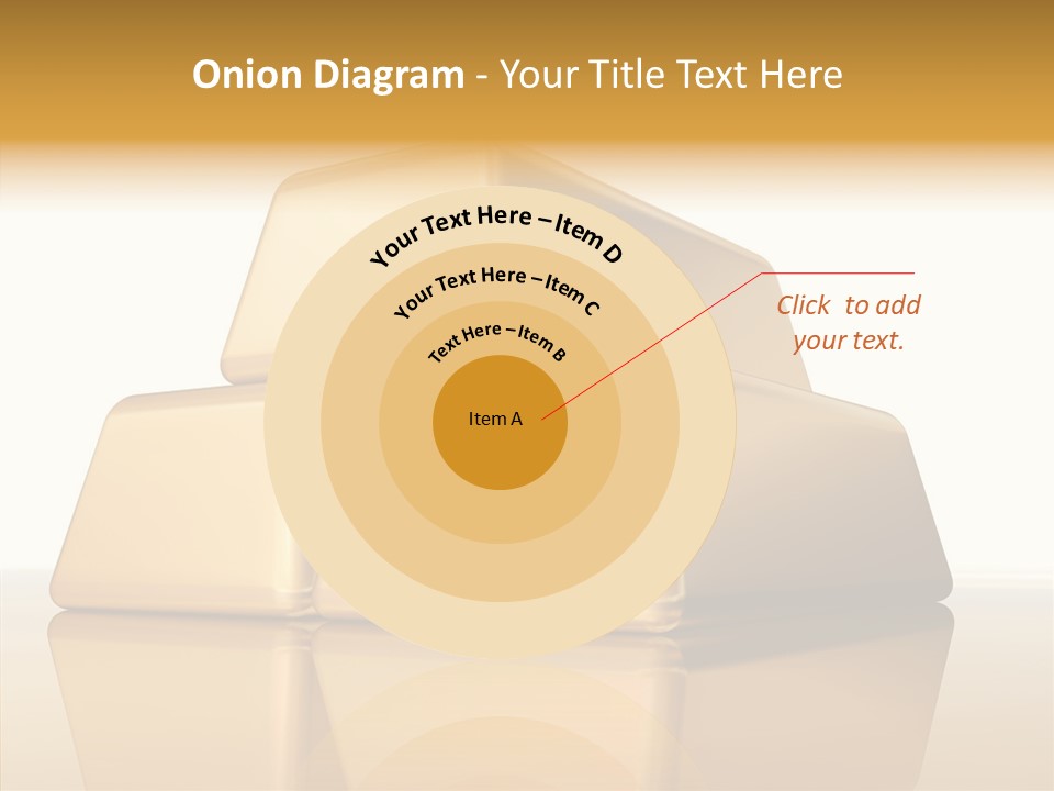 Graph Mirror Treasury PowerPoint Template
