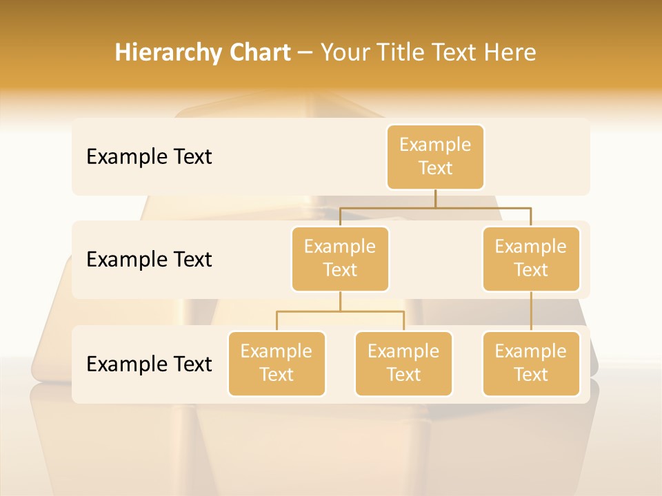 Graph Mirror Treasury PowerPoint Template