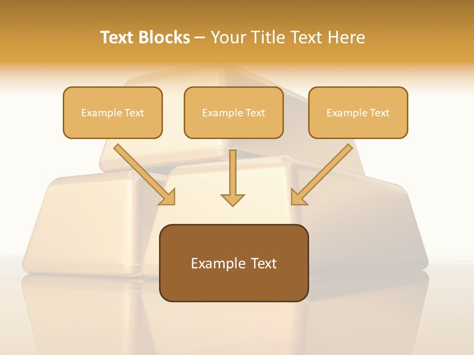 Graph Mirror Treasury PowerPoint Template
