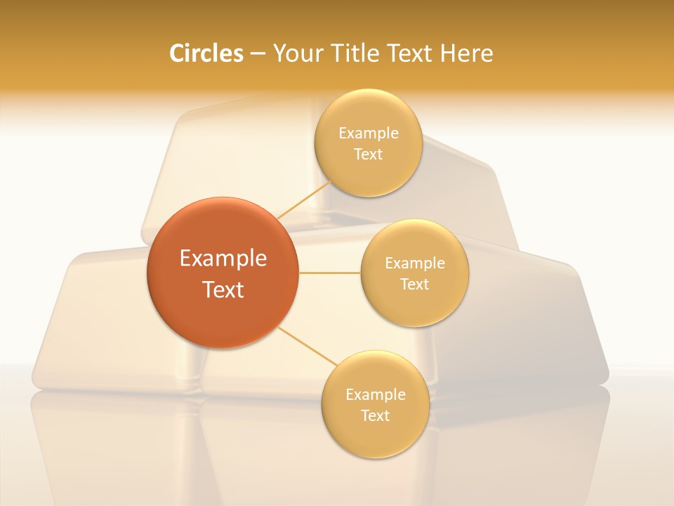 Graph Mirror Treasury PowerPoint Template