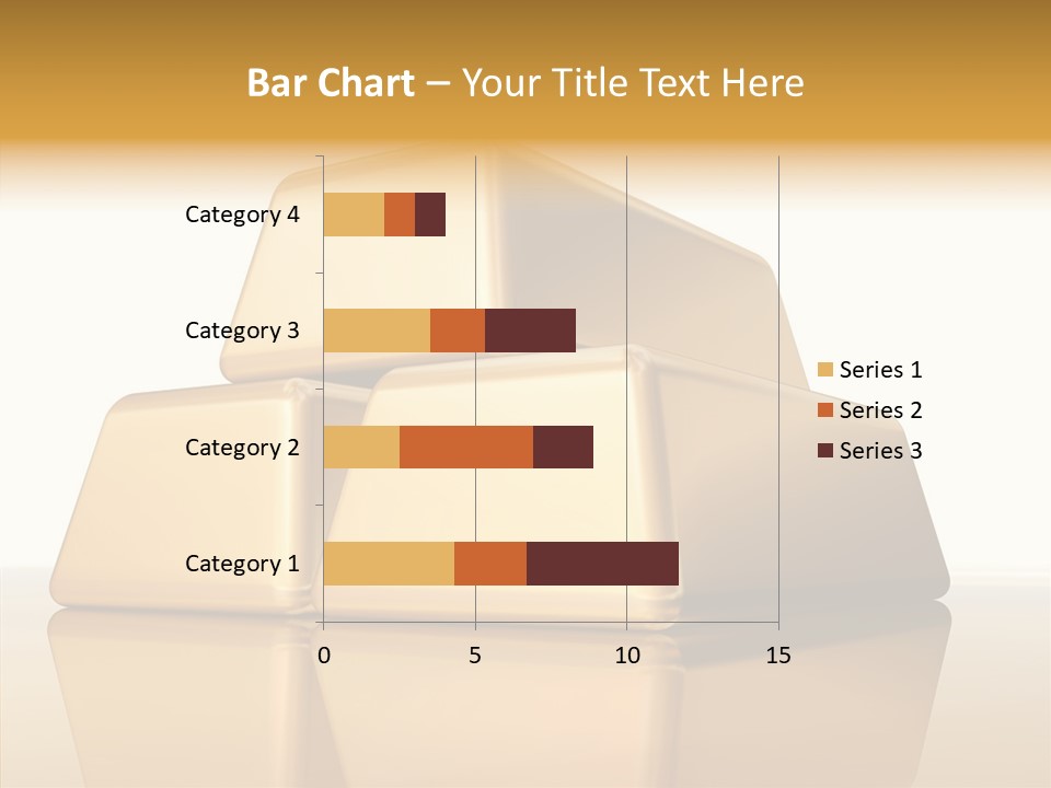 Graph Mirror Treasury PowerPoint Template