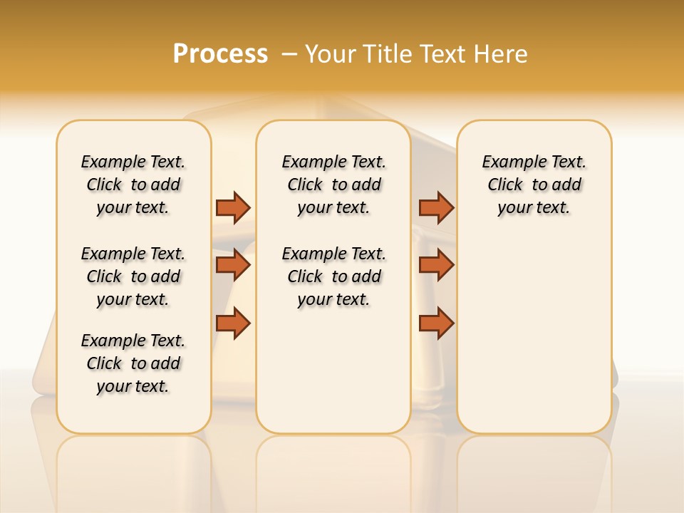 Graph Mirror Treasury PowerPoint Template
