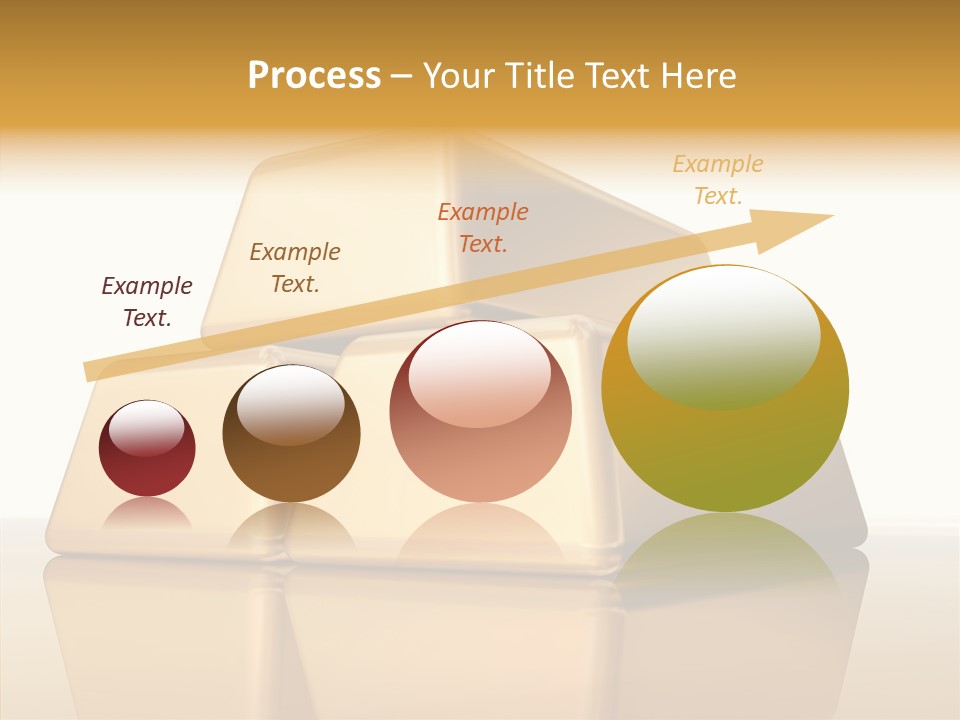 Graph Mirror Treasury PowerPoint Template