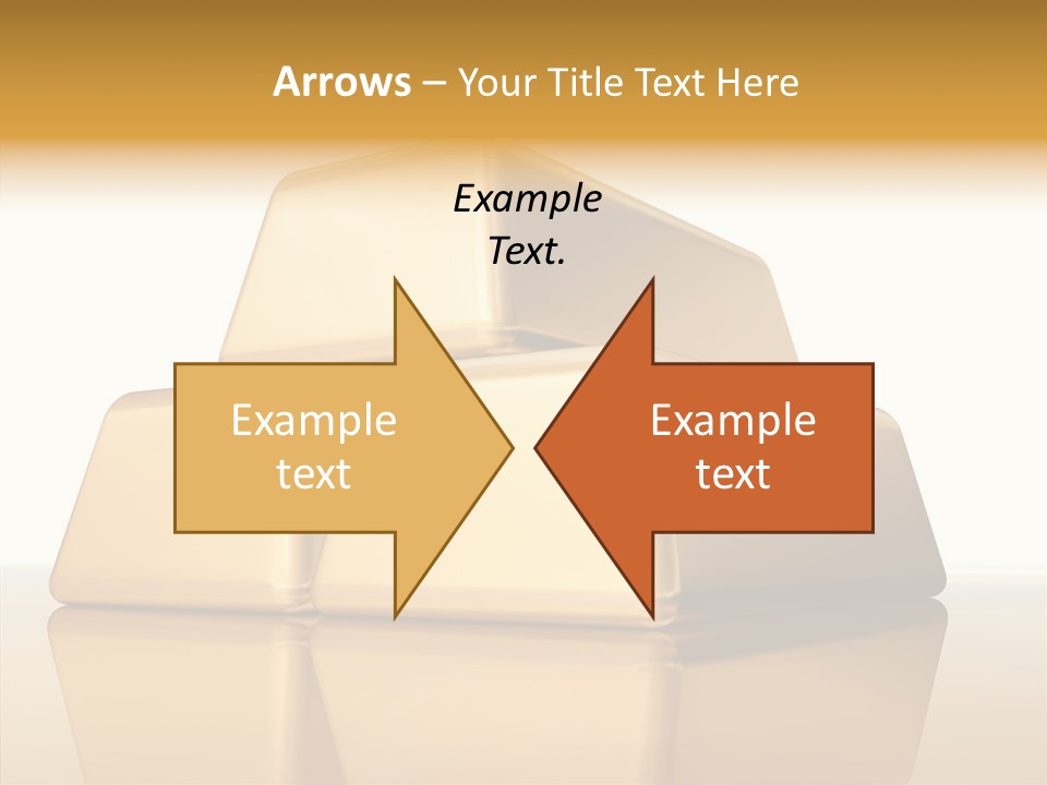 Graph Mirror Treasury PowerPoint Template