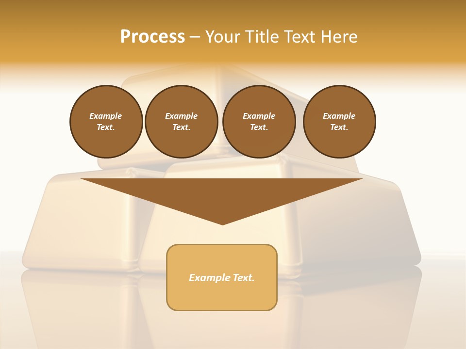 Graph Mirror Treasury PowerPoint Template