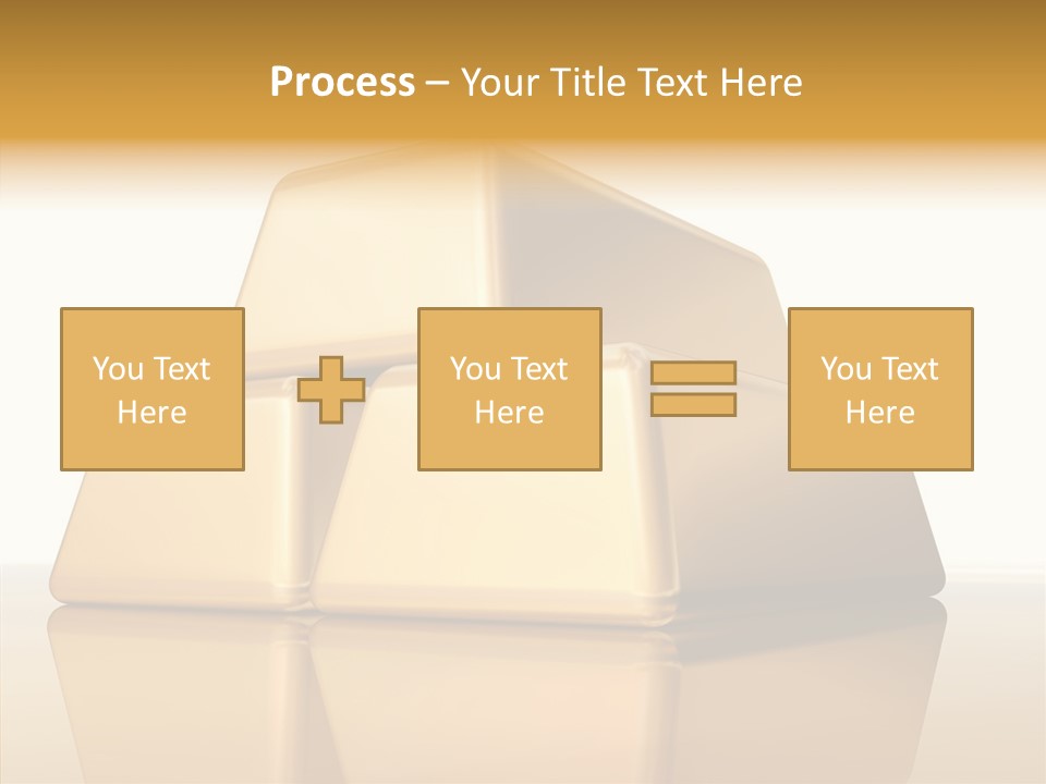 Graph Mirror Treasury PowerPoint Template