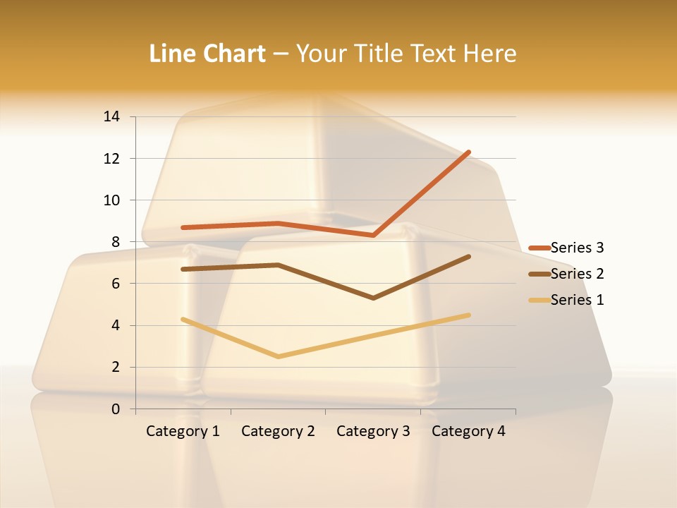Graph Mirror Treasury PowerPoint Template