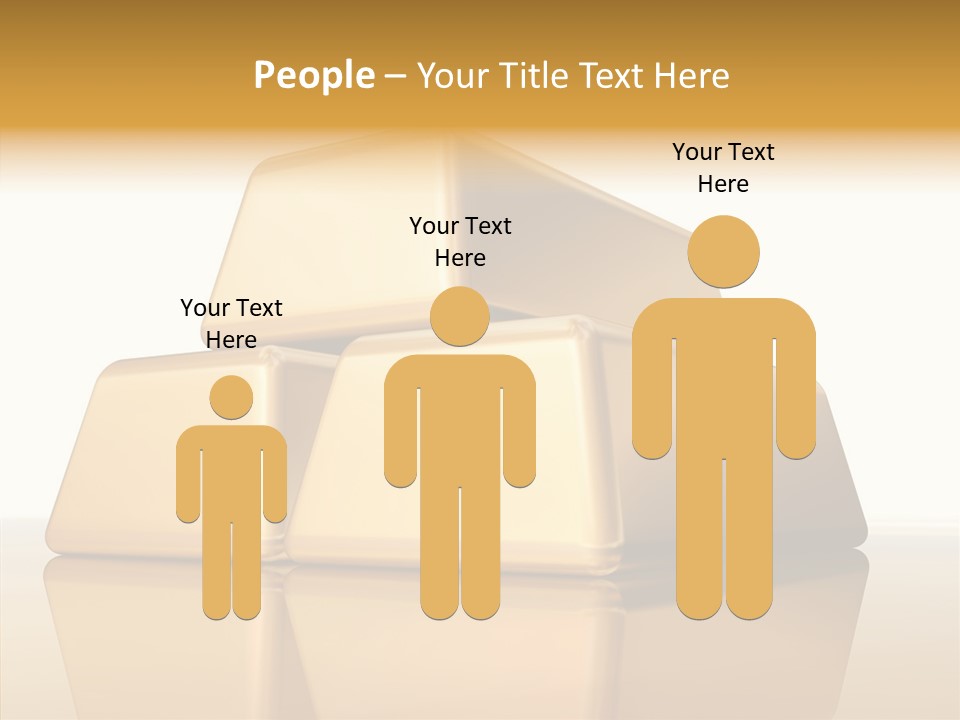 Graph Mirror Treasury PowerPoint Template