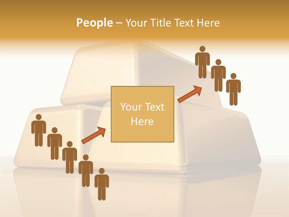 Graph Mirror Treasury PowerPoint Template
