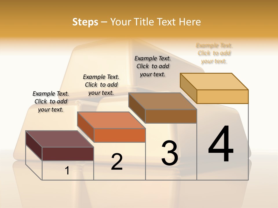 Graph Mirror Treasury PowerPoint Template