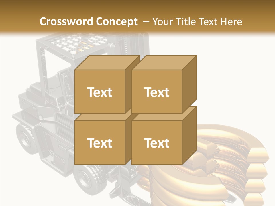 Symbol Cargo Loading PowerPoint Template