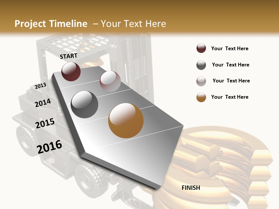 Symbol Cargo Loading PowerPoint Template
