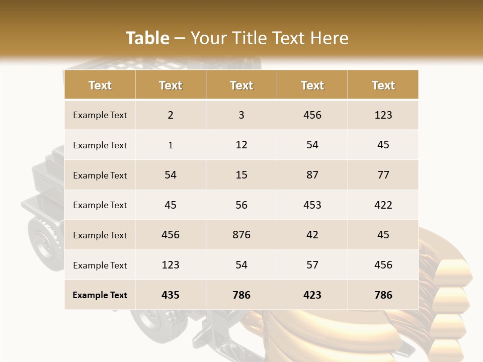 Symbol Cargo Loading PowerPoint Template