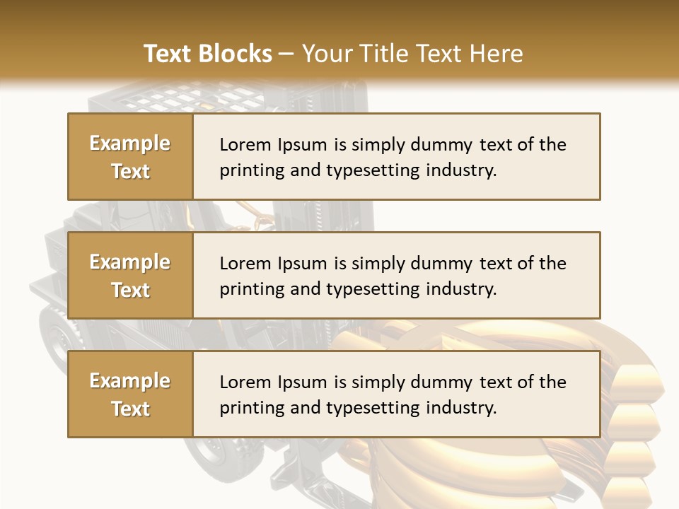 Symbol Cargo Loading PowerPoint Template