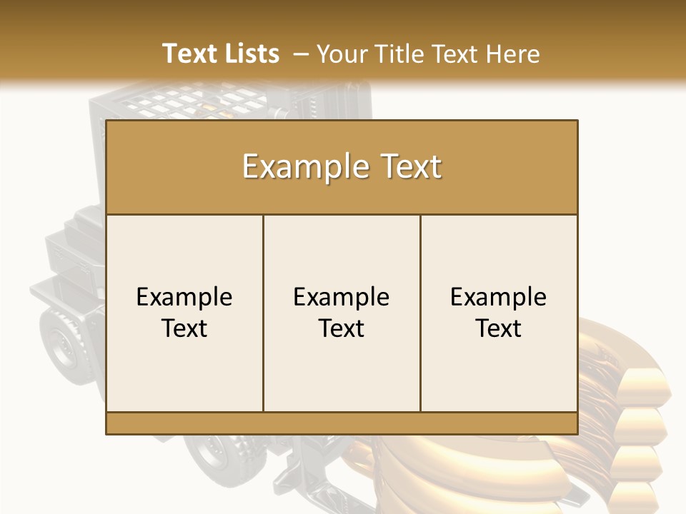 Symbol Cargo Loading PowerPoint Template