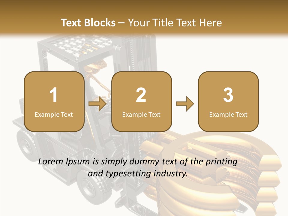 Symbol Cargo Loading PowerPoint Template