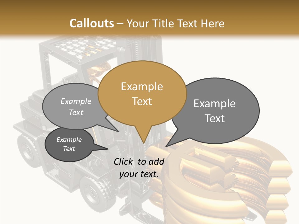 Symbol Cargo Loading PowerPoint Template
